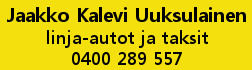 Uuksulainen Jaakko Kalevi logo